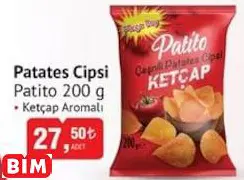 PATİTO PATATES CİPSİ